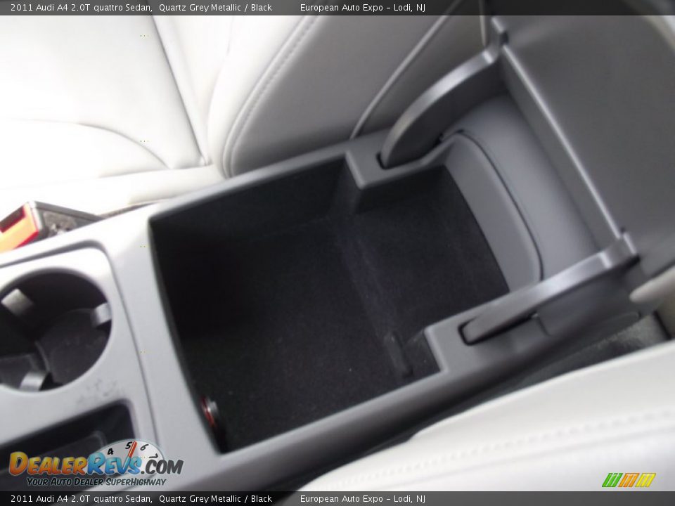2011 Audi A4 2.0T quattro Sedan Quartz Grey Metallic / Black Photo #35