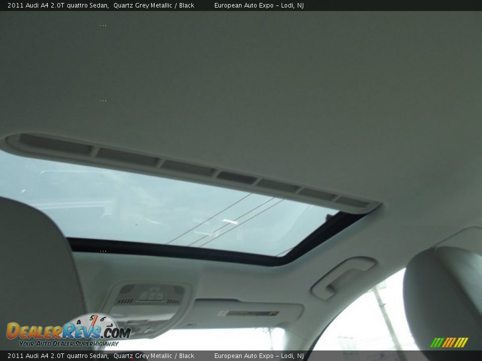 2011 Audi A4 2.0T quattro Sedan Quartz Grey Metallic / Black Photo #36