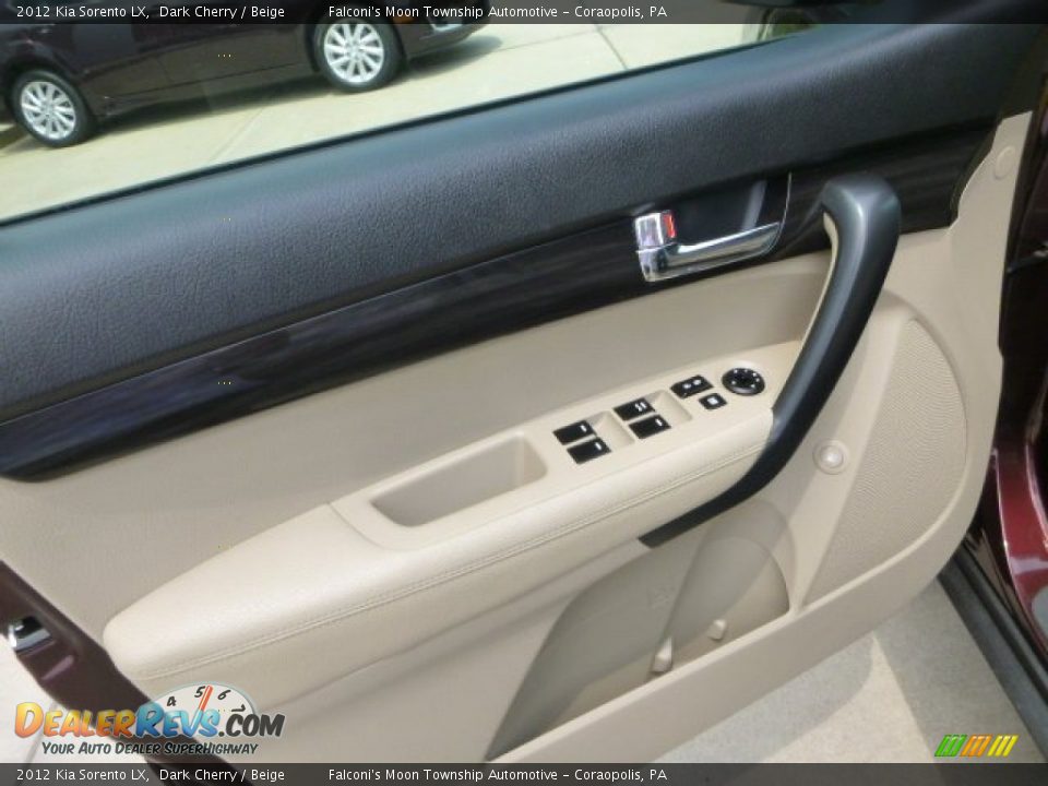 2012 Kia Sorento LX Dark Cherry / Beige Photo #20