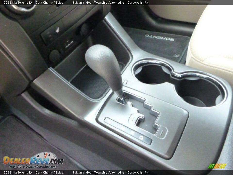 2012 Kia Sorento LX Dark Cherry / Beige Photo #21
