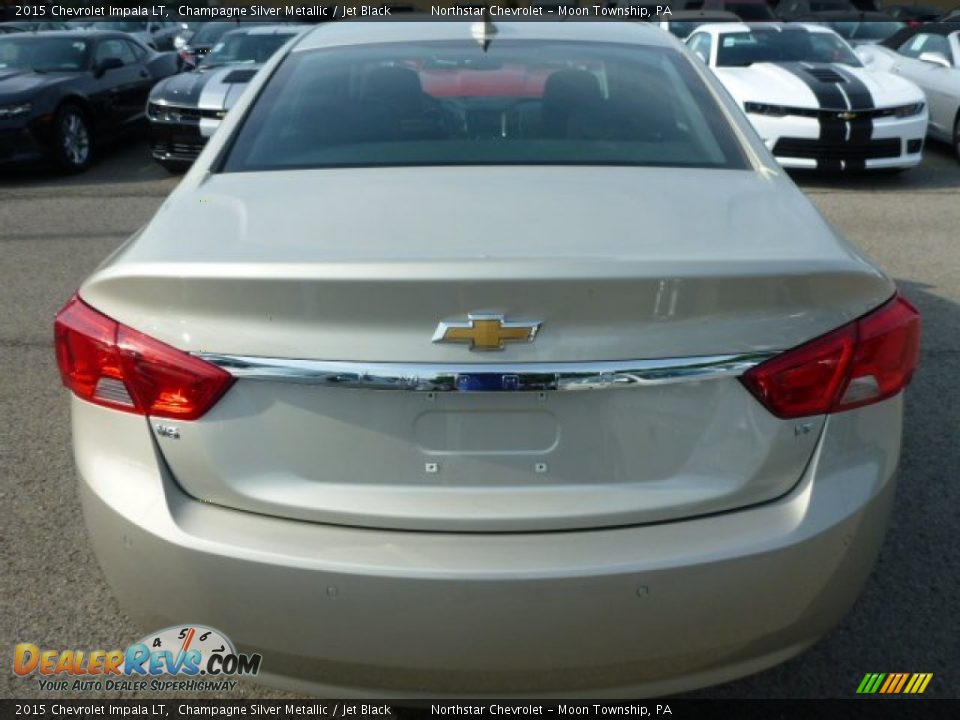 2015 Chevrolet Impala LT Champagne Silver Metallic / Jet Black Photo #4