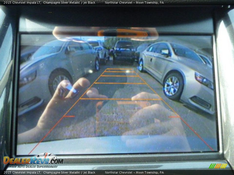 2015 Chevrolet Impala LT Champagne Silver Metallic / Jet Black Photo #17