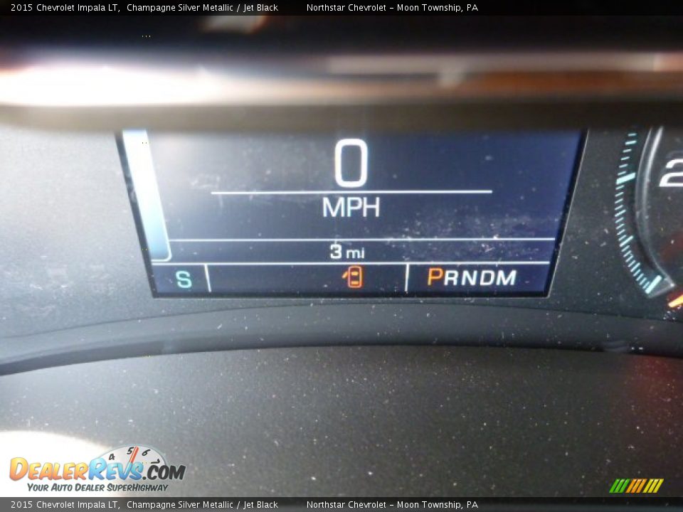 2015 Chevrolet Impala LT Champagne Silver Metallic / Jet Black Photo #20