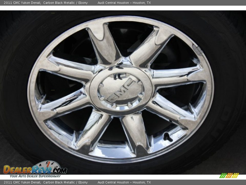 2011 GMC Yukon Denali Carbon Black Metallic / Ebony Photo #4