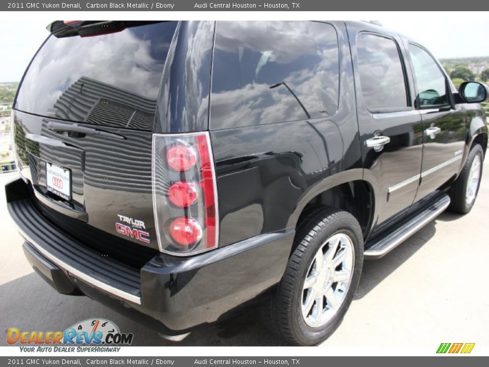 2011 GMC Yukon Denali Carbon Black Metallic / Ebony Photo #9
