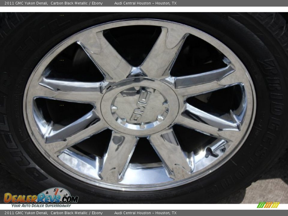 2011 GMC Yukon Denali Carbon Black Metallic / Ebony Photo #10