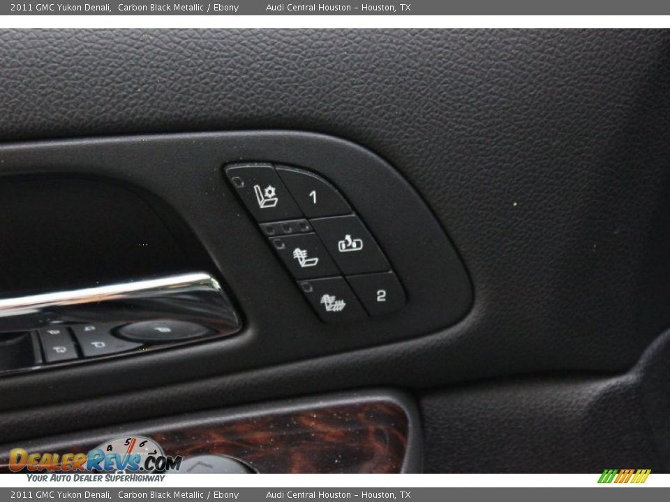 2011 GMC Yukon Denali Carbon Black Metallic / Ebony Photo #14