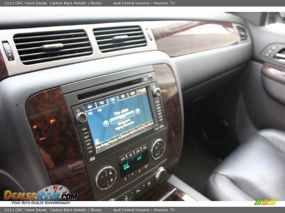 2011 GMC Yukon Denali Carbon Black Metallic / Ebony Photo #19