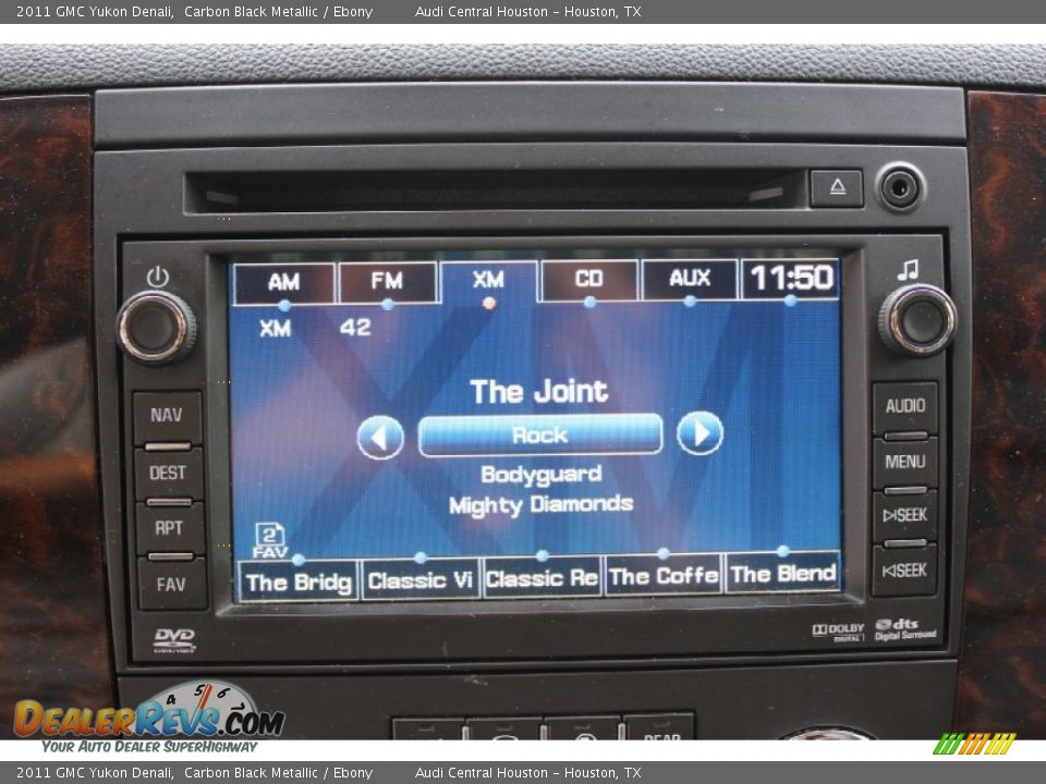 2011 GMC Yukon Denali Carbon Black Metallic / Ebony Photo #20