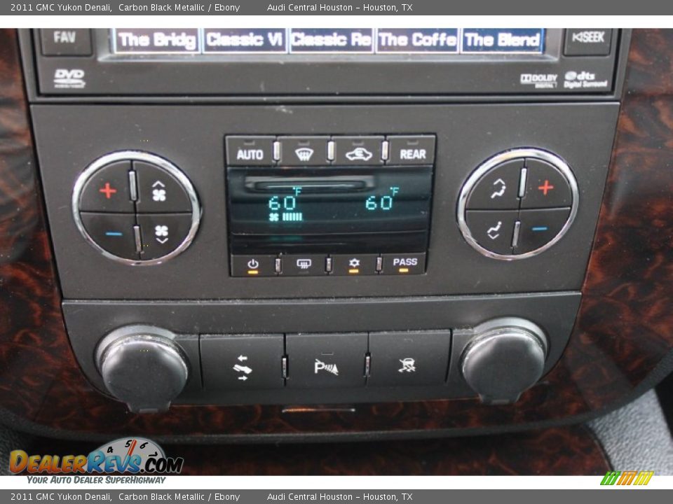 2011 GMC Yukon Denali Carbon Black Metallic / Ebony Photo #21