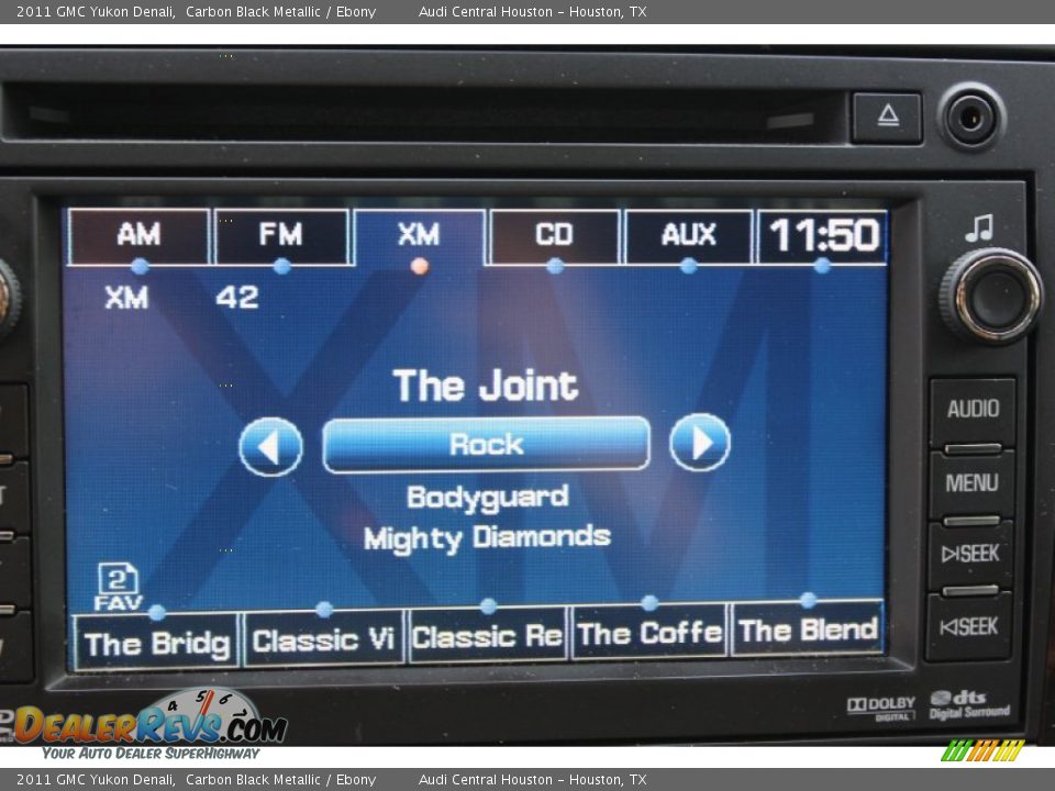 2011 GMC Yukon Denali Carbon Black Metallic / Ebony Photo #24