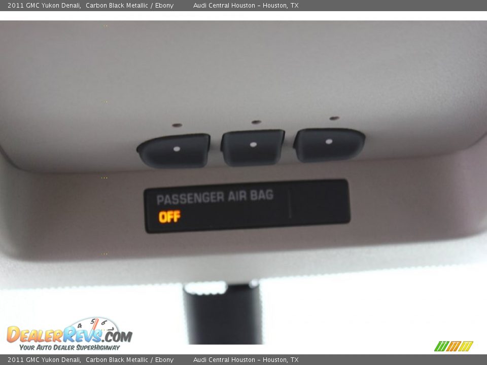 2011 GMC Yukon Denali Carbon Black Metallic / Ebony Photo #27