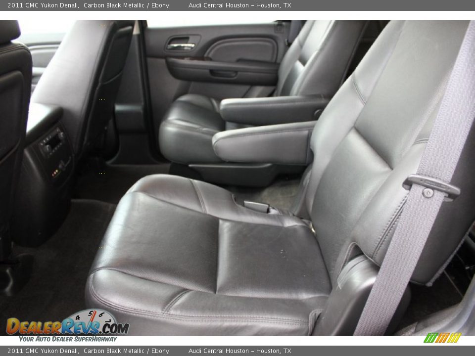 2011 GMC Yukon Denali Carbon Black Metallic / Ebony Photo #34