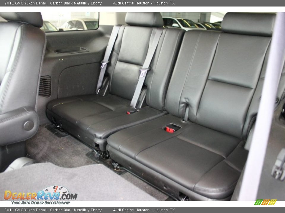 2011 GMC Yukon Denali Carbon Black Metallic / Ebony Photo #35