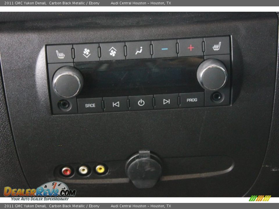 2011 GMC Yukon Denali Carbon Black Metallic / Ebony Photo #36