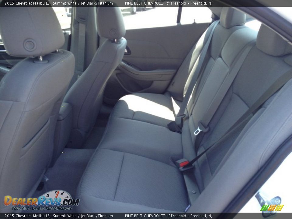 2015 Chevrolet Malibu LS Summit White / Jet Black/Titanium Photo #6