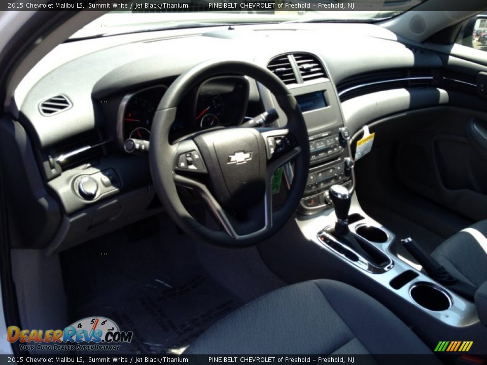 2015 Chevrolet Malibu LS Summit White / Jet Black/Titanium Photo #7