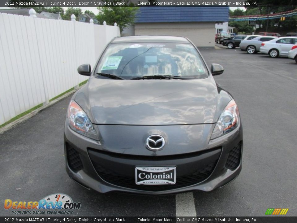 2012 Mazda MAZDA3 i Touring 4 Door Dolphin Gray Mica / Black Photo #8