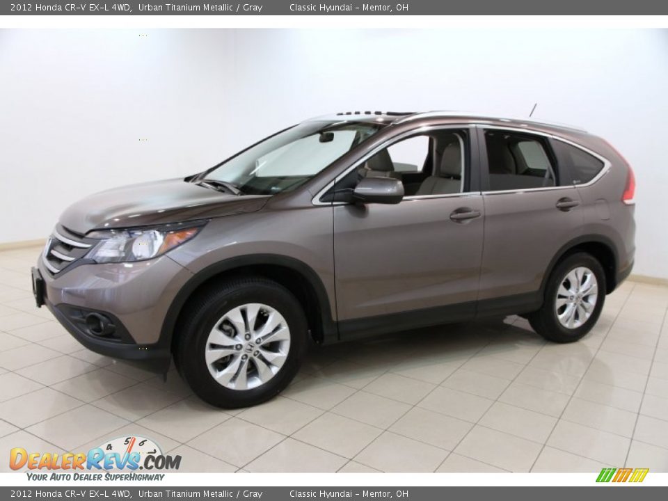 Front 3/4 View of 2012 Honda CR-V EX-L 4WD Photo #3
