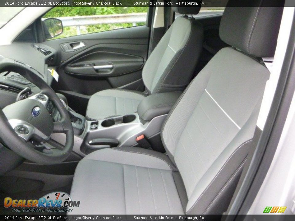 Front Seat of 2014 Ford Escape SE 2.0L EcoBoost Photo #8
