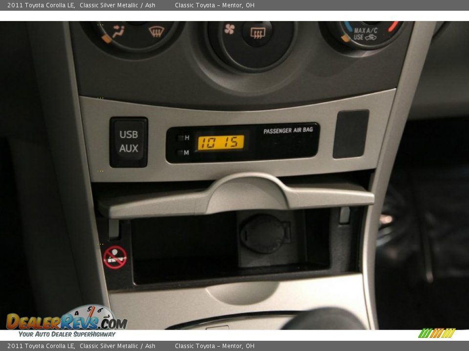 2011 Toyota Corolla LE Classic Silver Metallic / Ash Photo #11