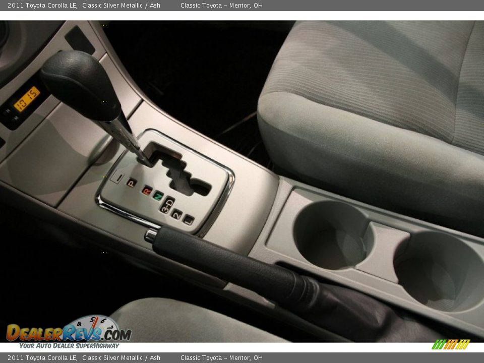 2011 Toyota Corolla LE Classic Silver Metallic / Ash Photo #12