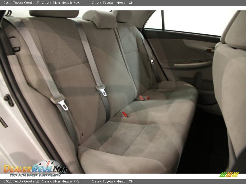 2011 Toyota Corolla LE Classic Silver Metallic / Ash Photo #14