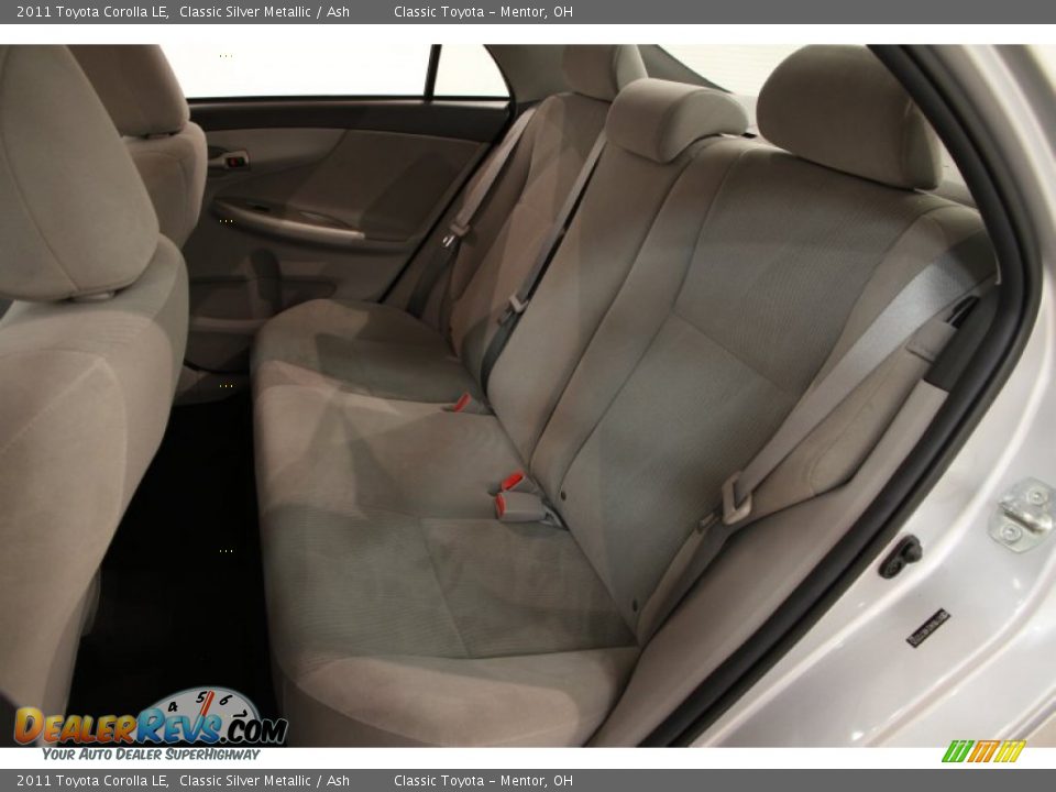 2011 Toyota Corolla LE Classic Silver Metallic / Ash Photo #15