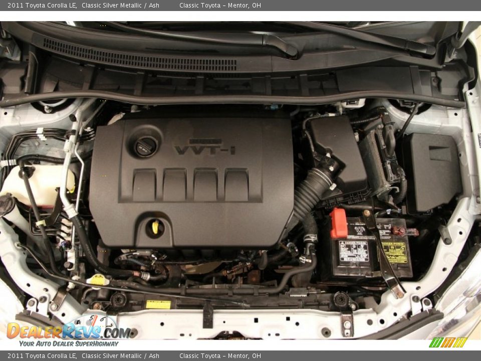 2011 Toyota Corolla LE Classic Silver Metallic / Ash Photo #17