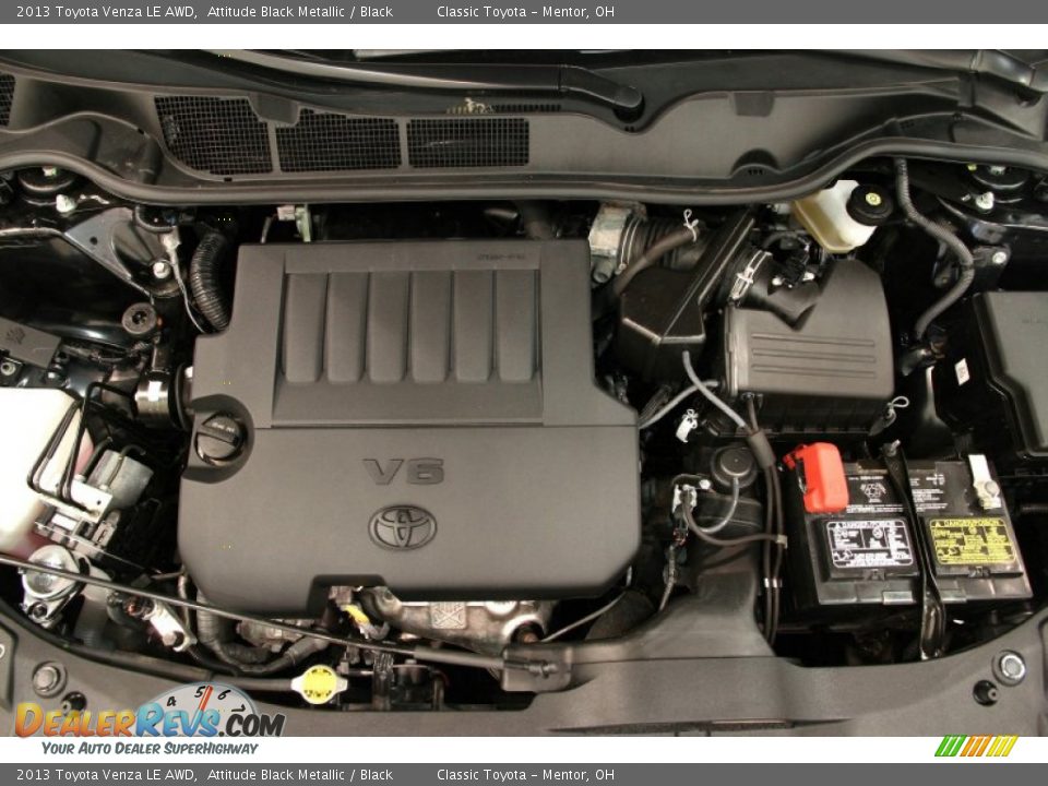 2013 Toyota Venza LE AWD 3.5 Liter DOHC 24-Valve Dual VVT-i V6 Engine Photo #23