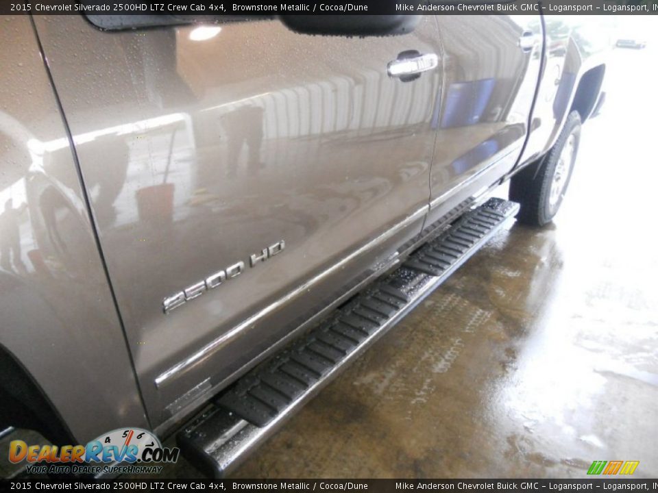 2015 Chevrolet Silverado 2500HD LTZ Crew Cab 4x4 Brownstone Metallic / Cocoa/Dune Photo #3