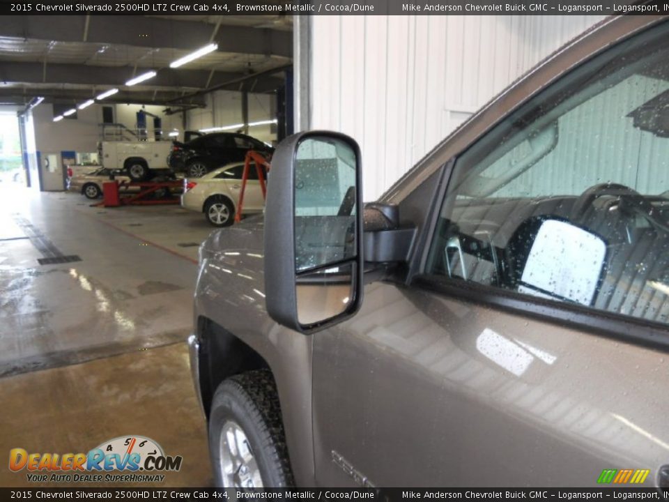 2015 Chevrolet Silverado 2500HD LTZ Crew Cab 4x4 Brownstone Metallic / Cocoa/Dune Photo #4