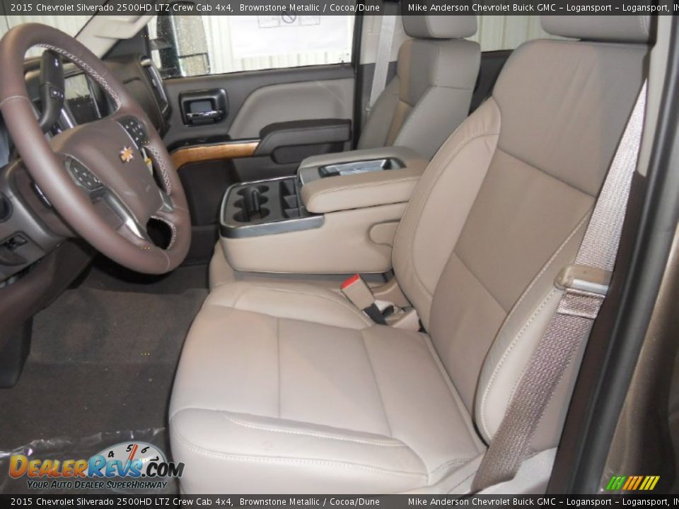 2015 Chevrolet Silverado 2500HD LTZ Crew Cab 4x4 Brownstone Metallic / Cocoa/Dune Photo #7