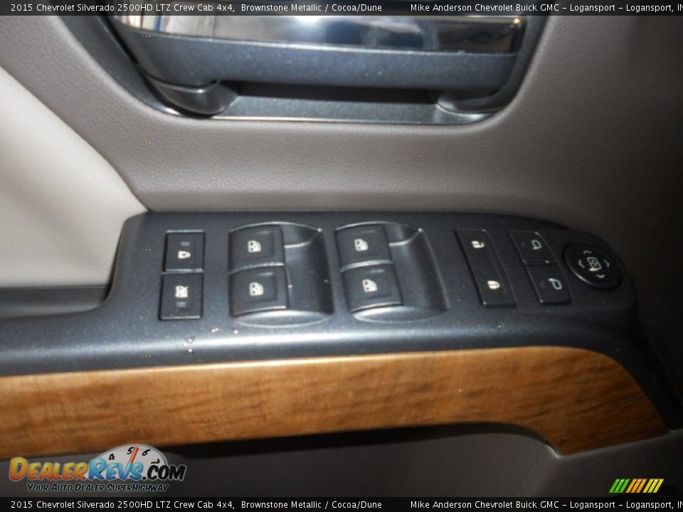 2015 Chevrolet Silverado 2500HD LTZ Crew Cab 4x4 Brownstone Metallic / Cocoa/Dune Photo #8