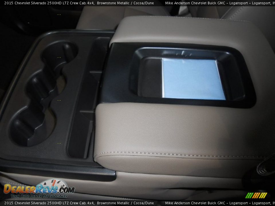 2015 Chevrolet Silverado 2500HD LTZ Crew Cab 4x4 Brownstone Metallic / Cocoa/Dune Photo #11