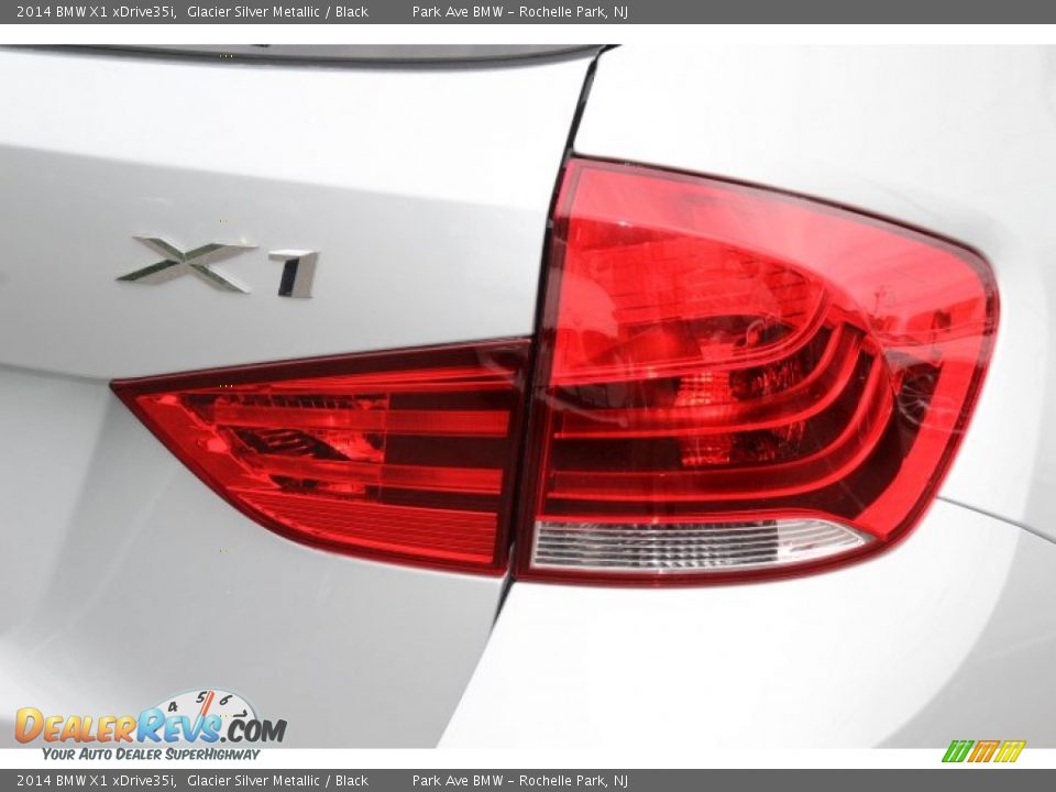 2014 BMW X1 xDrive35i Glacier Silver Metallic / Black Photo #22