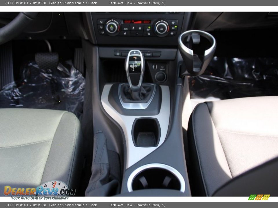 2014 BMW X1 xDrive28i Glacier Silver Metallic / Black Photo #16