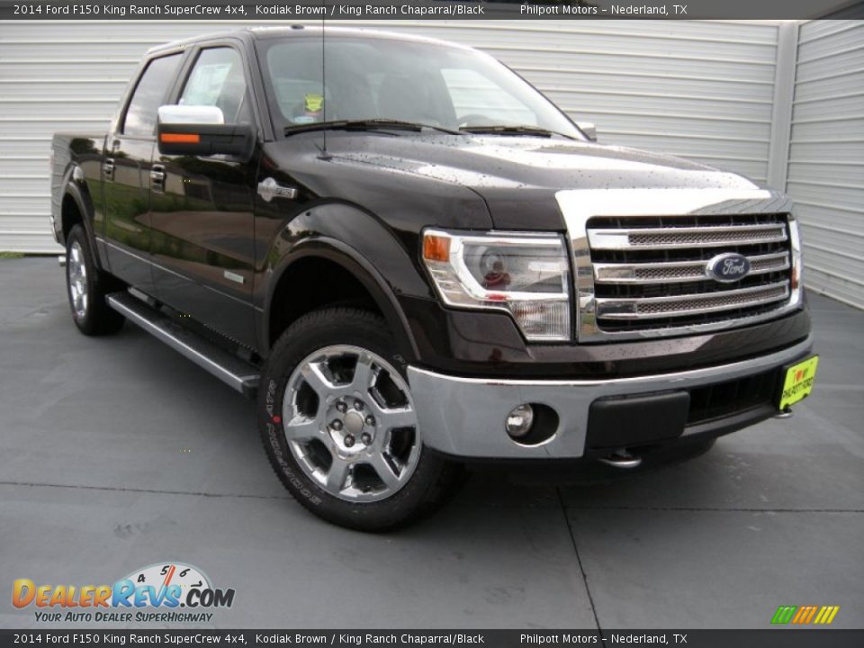 2014 Ford F150 King Ranch SuperCrew 4x4 Kodiak Brown / King Ranch Chaparral/Black Photo #1