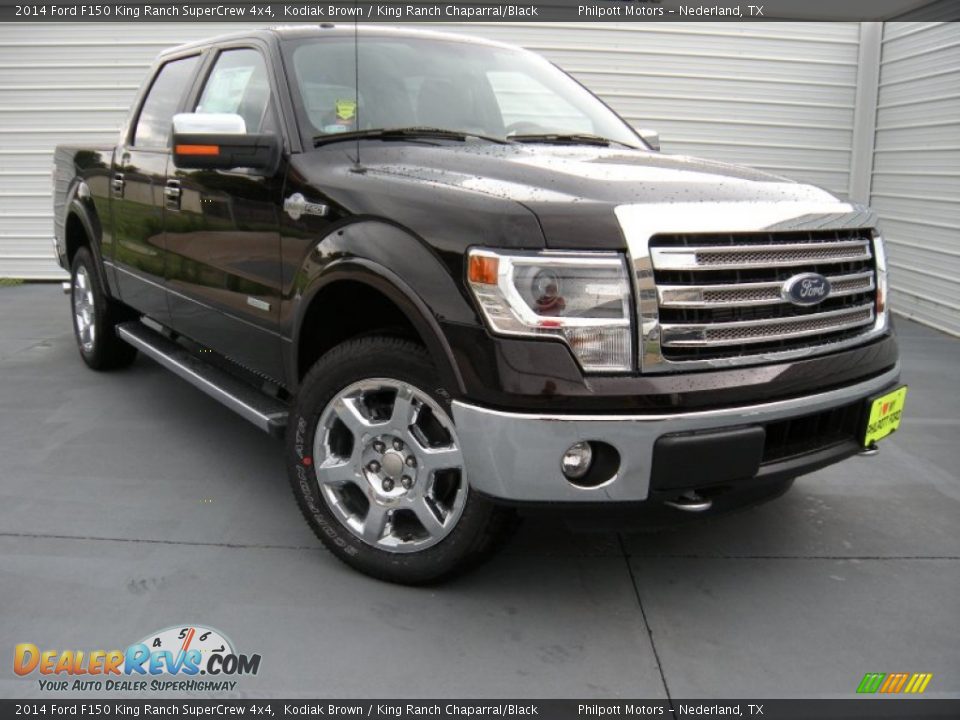 2014 Ford F150 King Ranch SuperCrew 4x4 Kodiak Brown / King Ranch Chaparral/Black Photo #2
