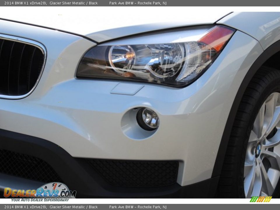 2014 BMW X1 xDrive28i Glacier Silver Metallic / Black Photo #30
