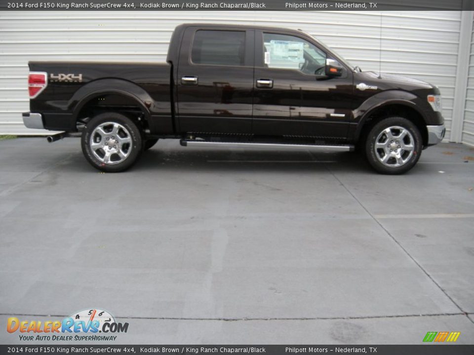 2014 Ford F150 King Ranch SuperCrew 4x4 Kodiak Brown / King Ranch Chaparral/Black Photo #3