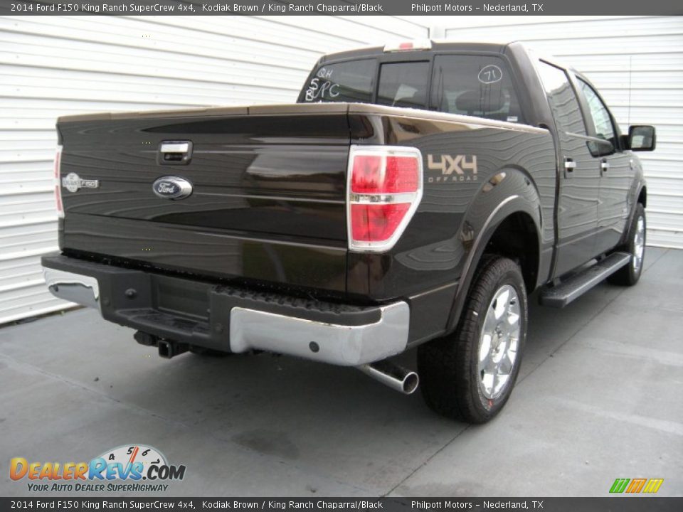 2014 Ford F150 King Ranch SuperCrew 4x4 Kodiak Brown / King Ranch Chaparral/Black Photo #4