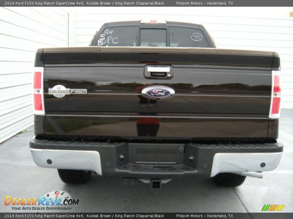 2014 Ford F150 King Ranch SuperCrew 4x4 Kodiak Brown / King Ranch Chaparral/Black Photo #5