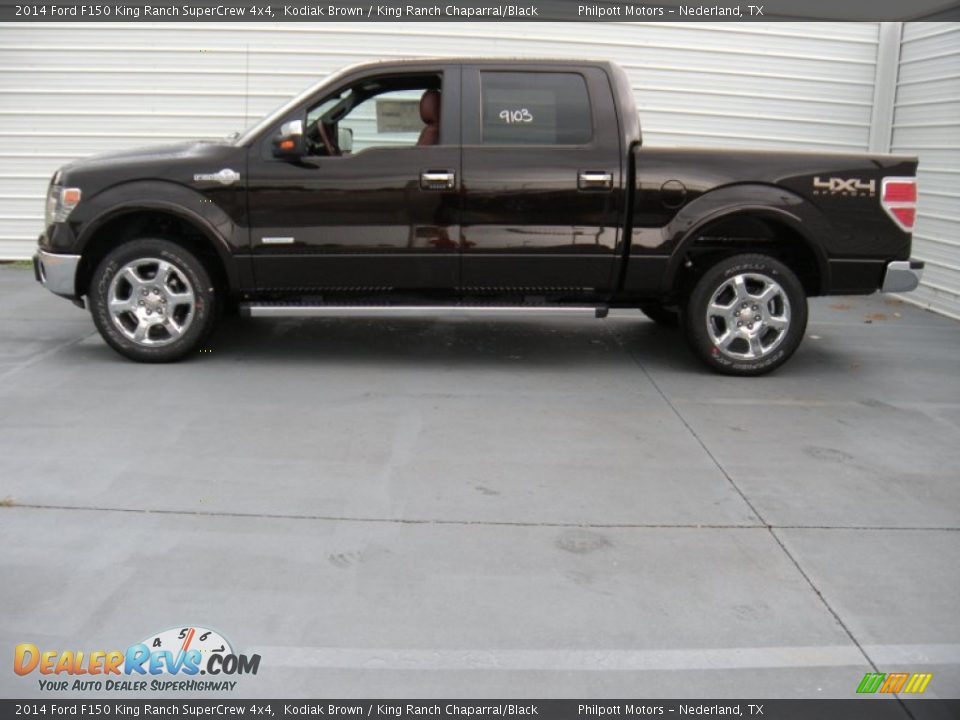 2014 Ford F150 King Ranch SuperCrew 4x4 Kodiak Brown / King Ranch Chaparral/Black Photo #6
