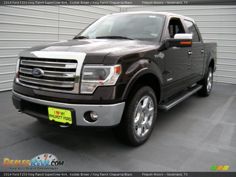 2014 Ford F150 King Ranch SuperCrew 4x4 Kodiak Brown / King Ranch Chaparral/Black Photo #7