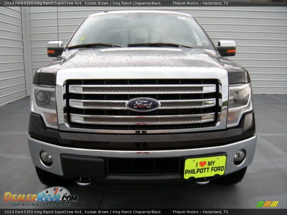 2014 Ford F150 King Ranch SuperCrew 4x4 Kodiak Brown / King Ranch Chaparral/Black Photo #8