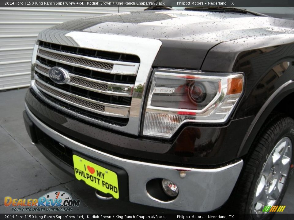 2014 Ford F150 King Ranch SuperCrew 4x4 Kodiak Brown / King Ranch Chaparral/Black Photo #10