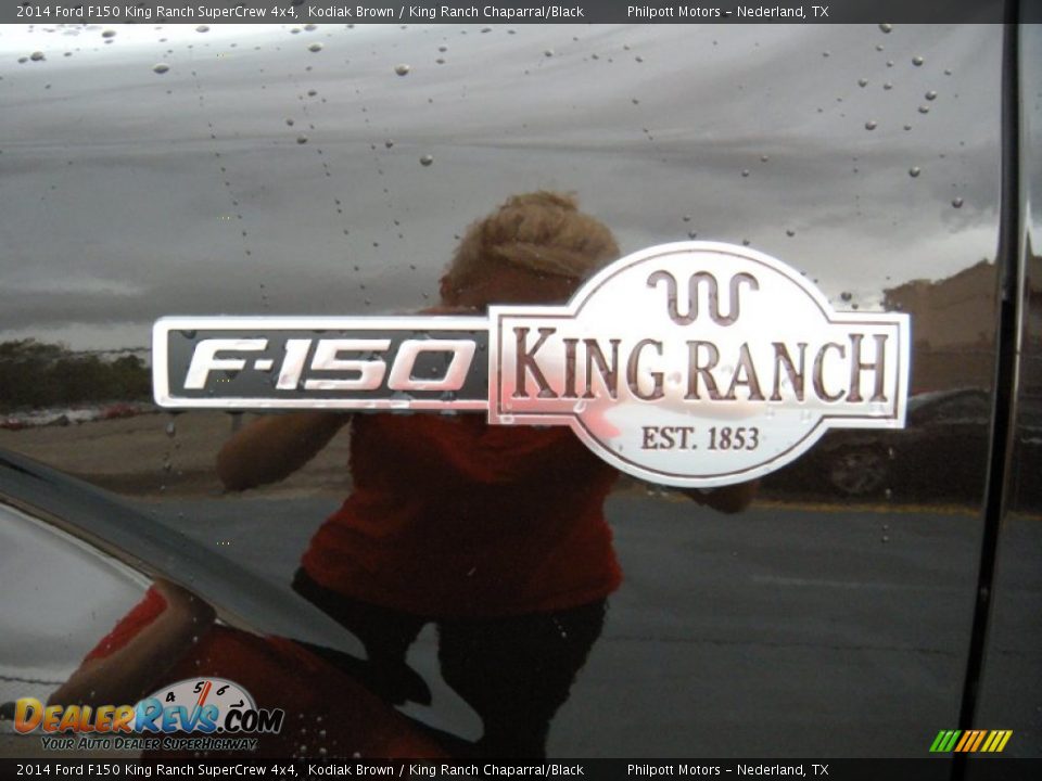 2014 Ford F150 King Ranch SuperCrew 4x4 Kodiak Brown / King Ranch Chaparral/Black Photo #13