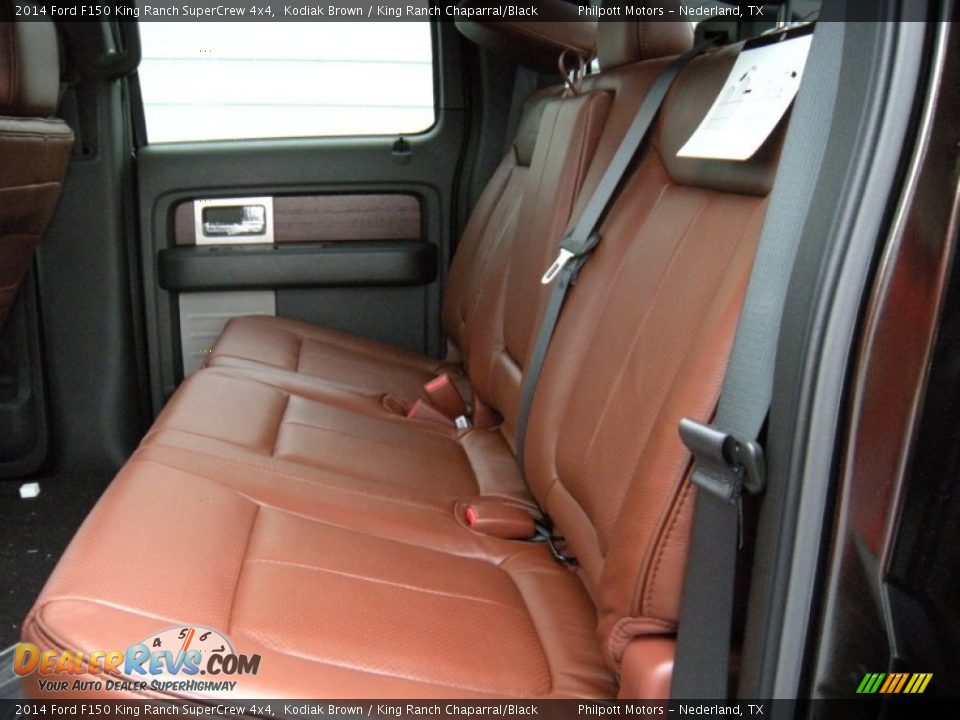 2014 Ford F150 King Ranch SuperCrew 4x4 Kodiak Brown / King Ranch Chaparral/Black Photo #24
