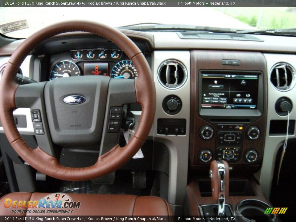 2014 Ford F150 King Ranch SuperCrew 4x4 Kodiak Brown / King Ranch Chaparral/Black Photo #31